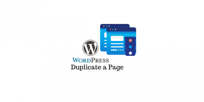 قم بتكرار صفحة WordPress Duplicate a WordPress page