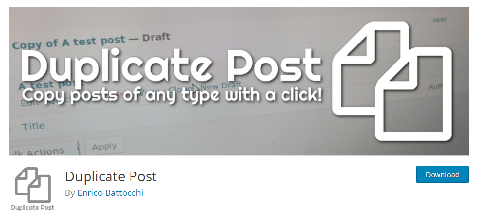 قم بتكرار صفحة WordPress