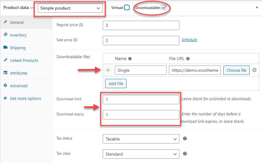 Verschiedene WooCommerce-Produkttypen
