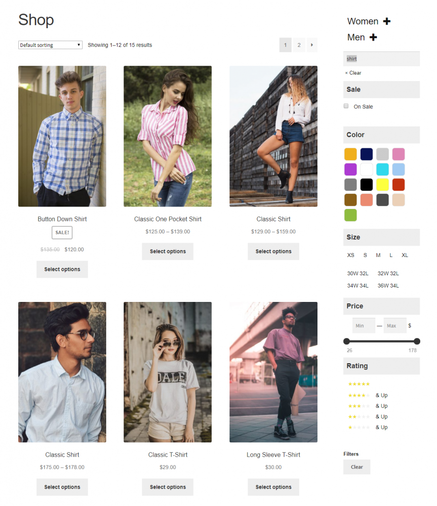 Meilleurs plugins de recherche WooCommerce