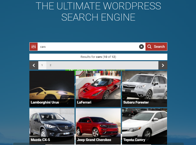 Plugins de recherche WooCommerce