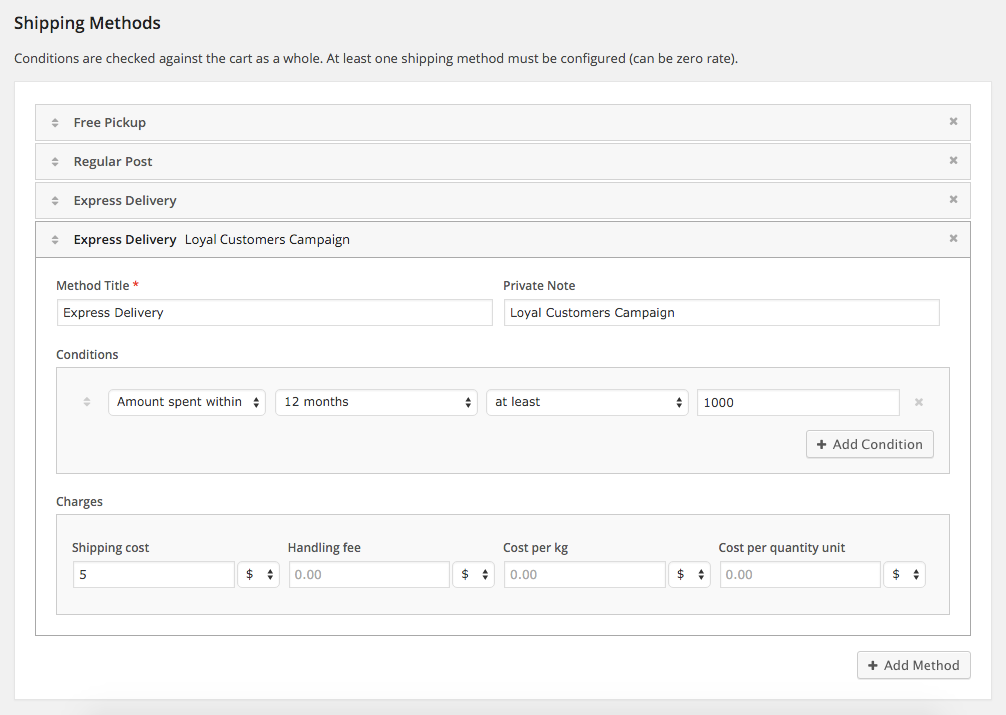 WooCommerce-Plugins für bedingten Versand und Zahlungen