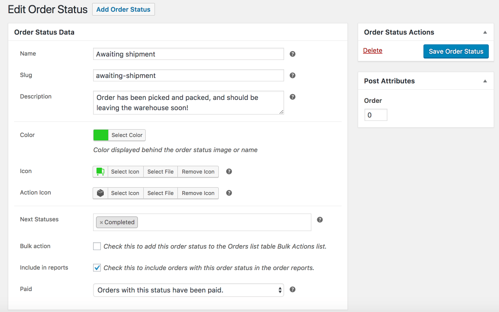 WooCommerce Custom Order Status Manager-Plugins