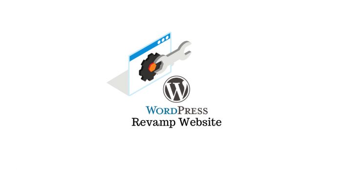 Überarbeitung der WordPress-Website