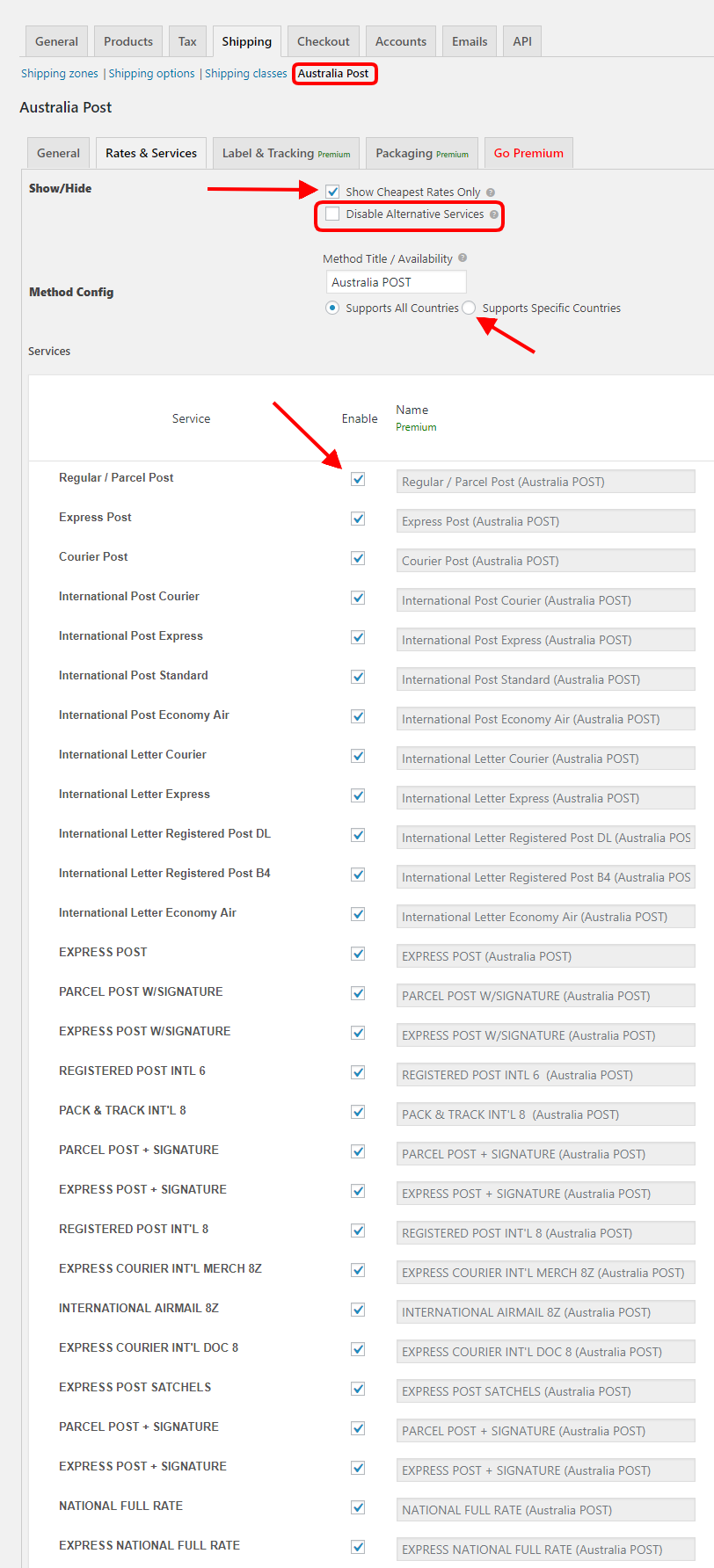 ELEX WooCommerce Australia Post Shipping Plugin
