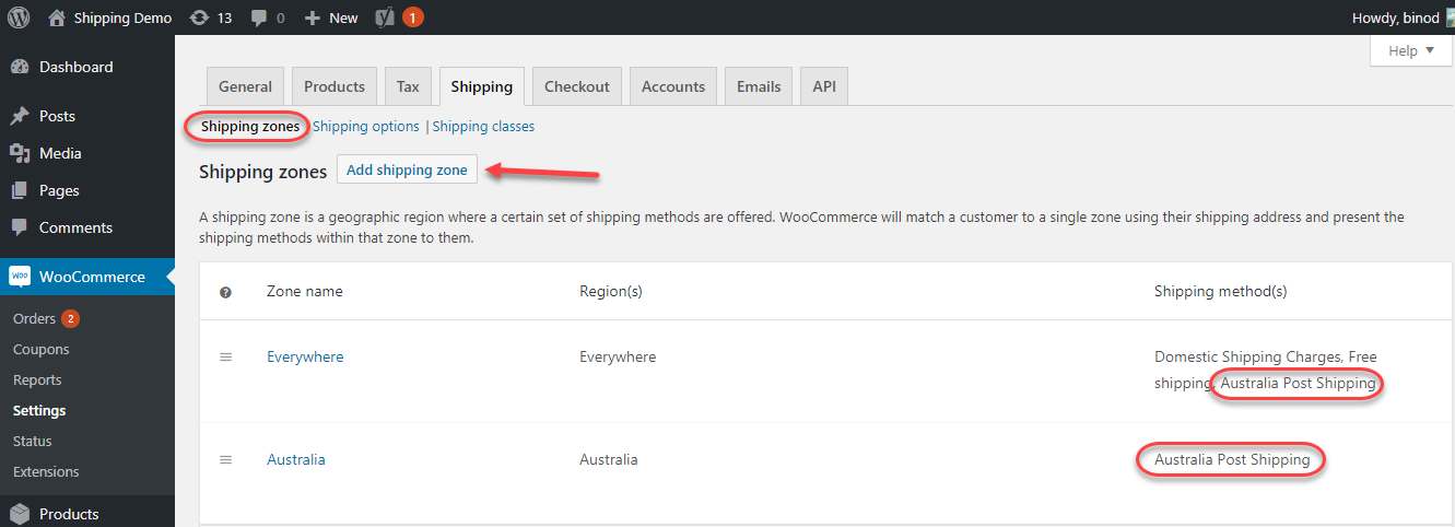 ELEX WooCommerce Australia Post Shipping Plugin
