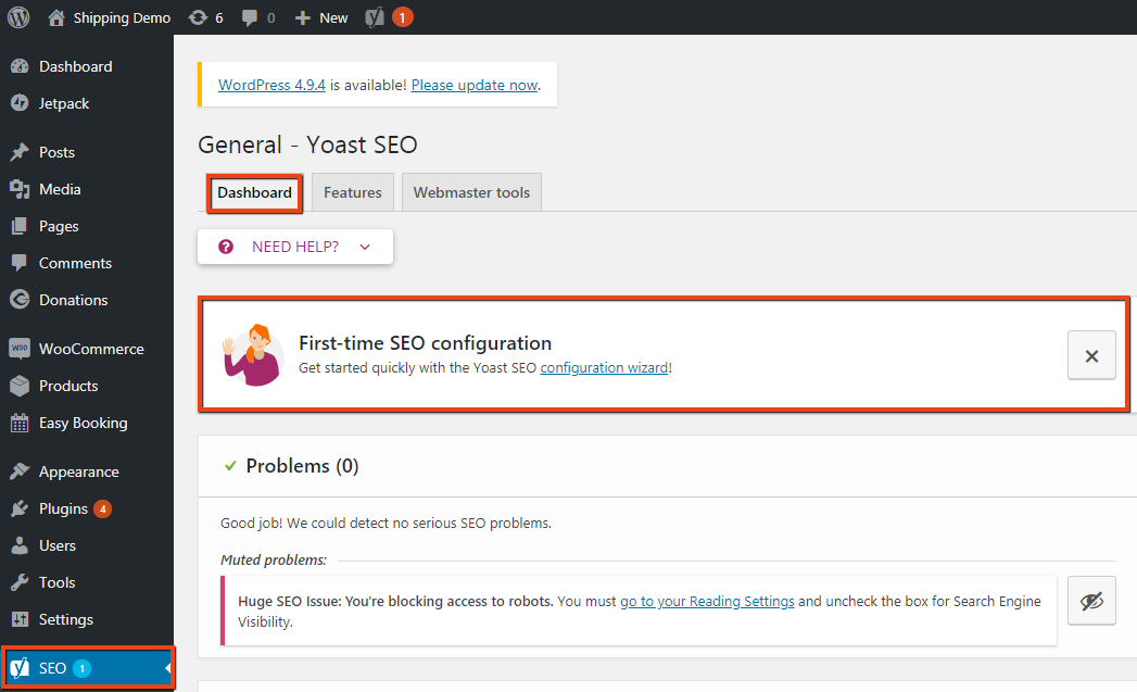 Yoast 搜索引擎优化 7.1