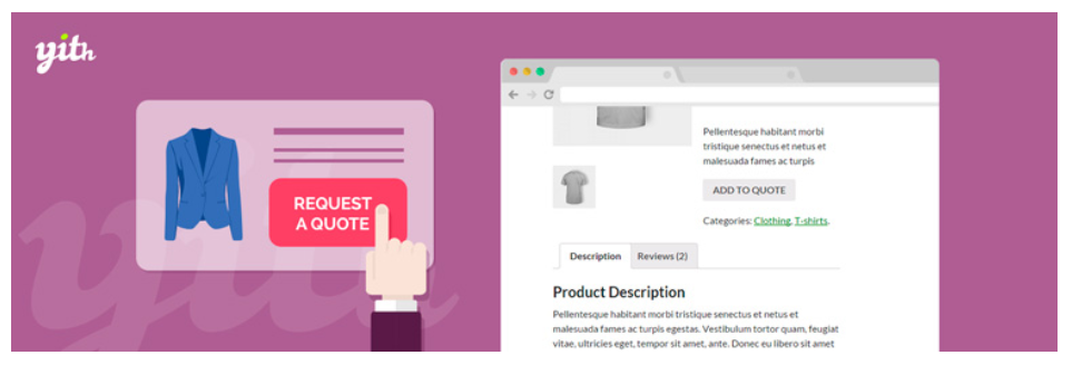 YITH WooCommerce Fordern Sie ein Angebot an