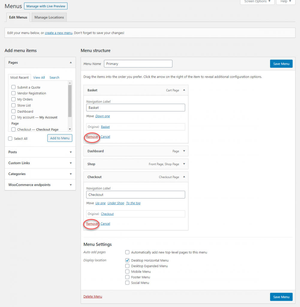 Включить режим каталога WooCommerce