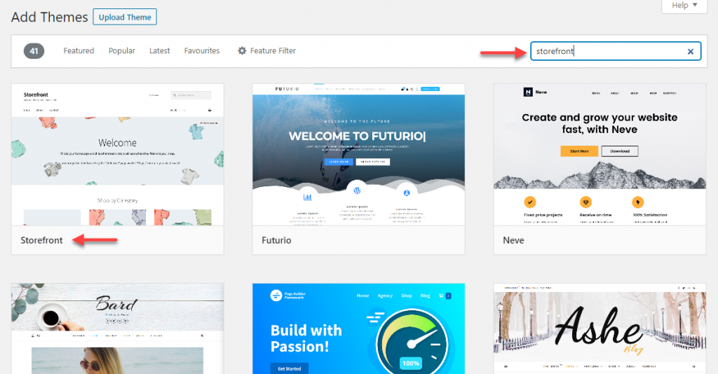 WordPress 테마 설치 및 설정
