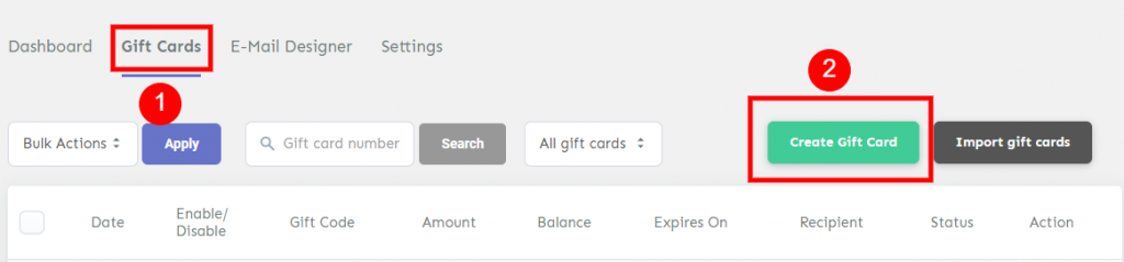 出售 WooCommerce 礼品卡