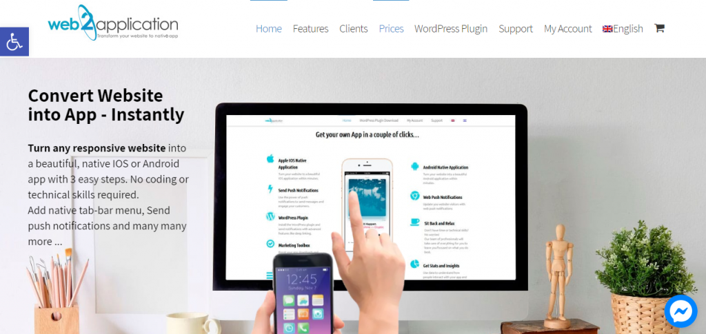 将 WordPress 网站转换为移动应用程序