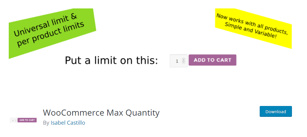 WooCommerce 插件设置最小和最大数量