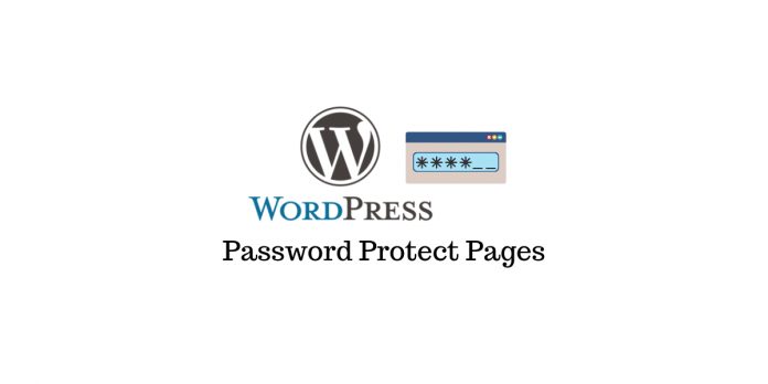 암호 보호 WordPress 페이지 Password Protect WordPress content