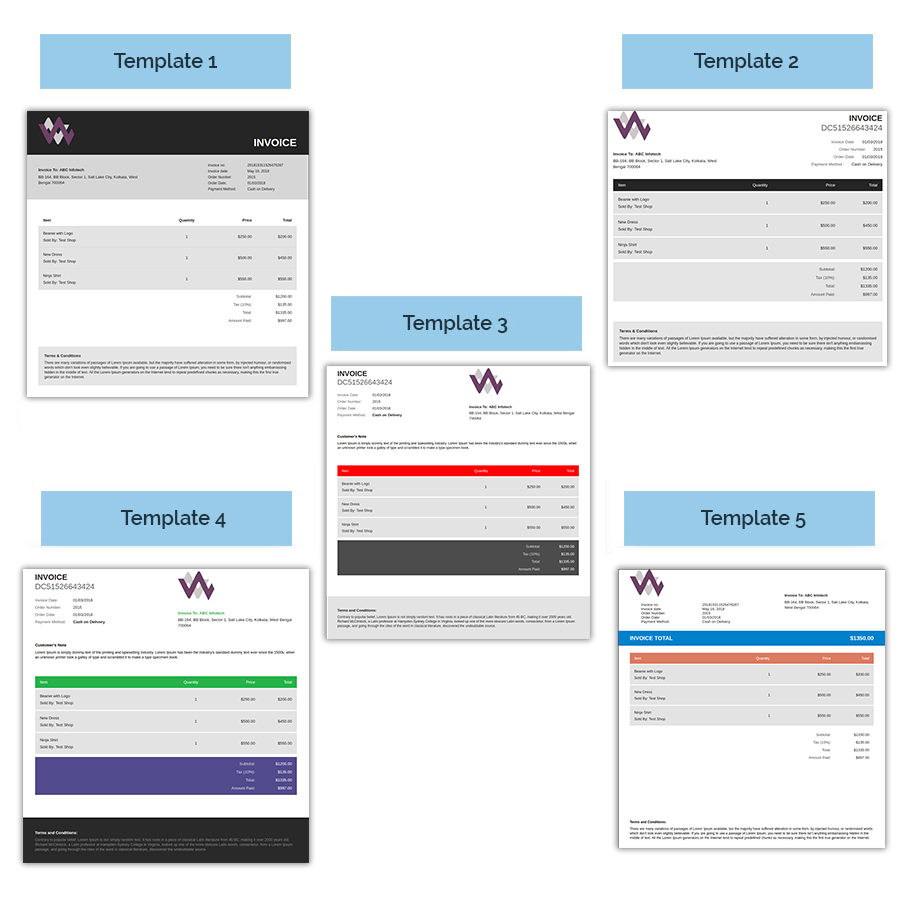 Generuj faktury PDF w sklepie wielu dostawców WooCommerce