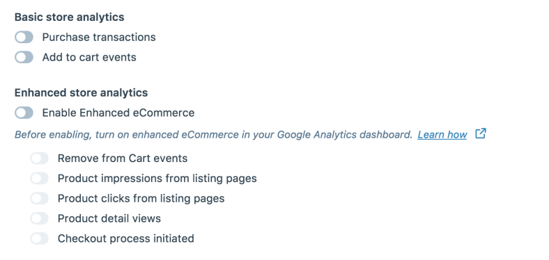 WooCommerce Google Analytics Eklentileri