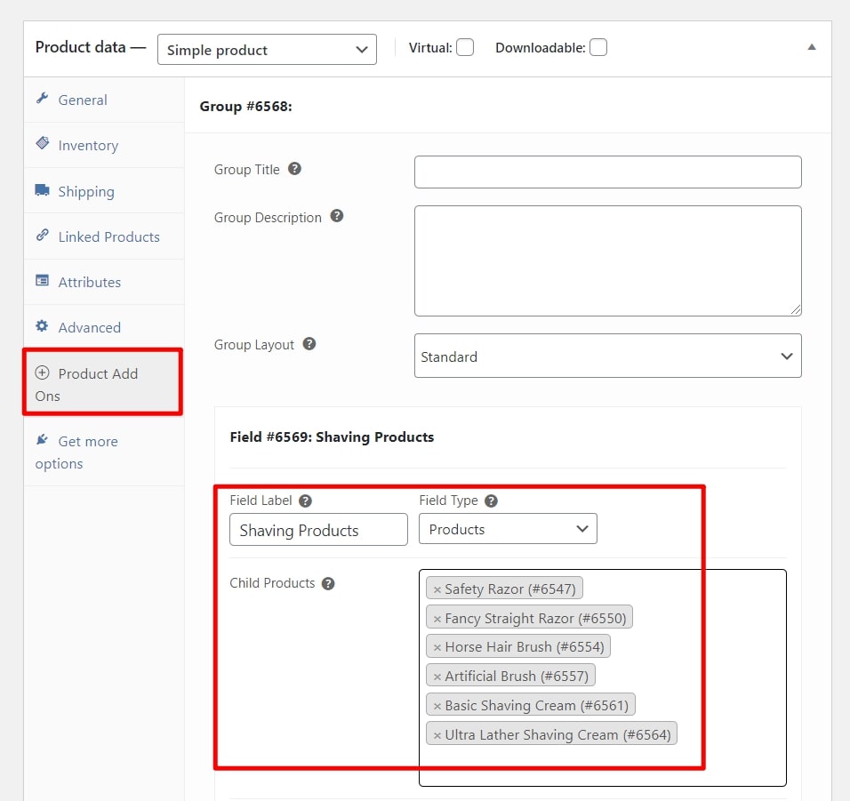 WooCommerce Karıştır ve Eşleştir Ürünleri eklentileri