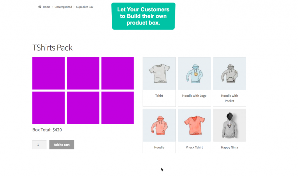 WooCommerce Karıştır ve Eşleştir Ürünleri