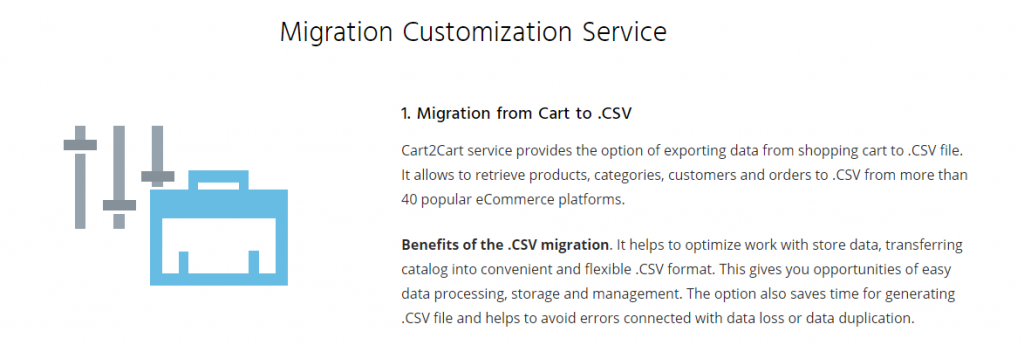 Cart2Cart 대 LitExtension