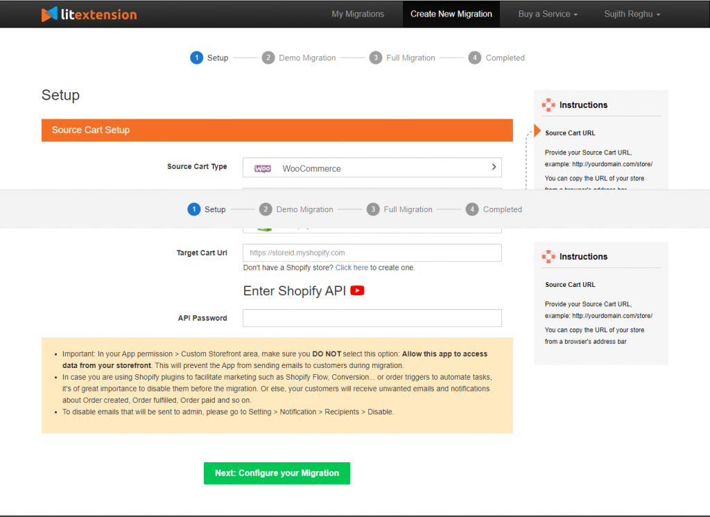 Cart2Cart 대 LitExtension