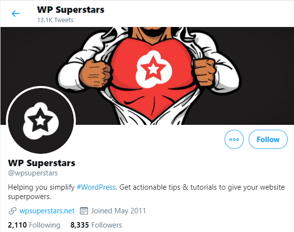 Cuentas de Twitter para WordPress WooCommerce