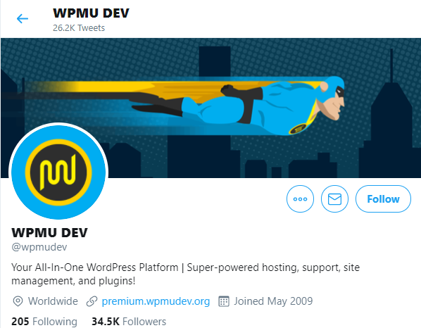 Cuentas de Twitter para WordPress WooCommerce