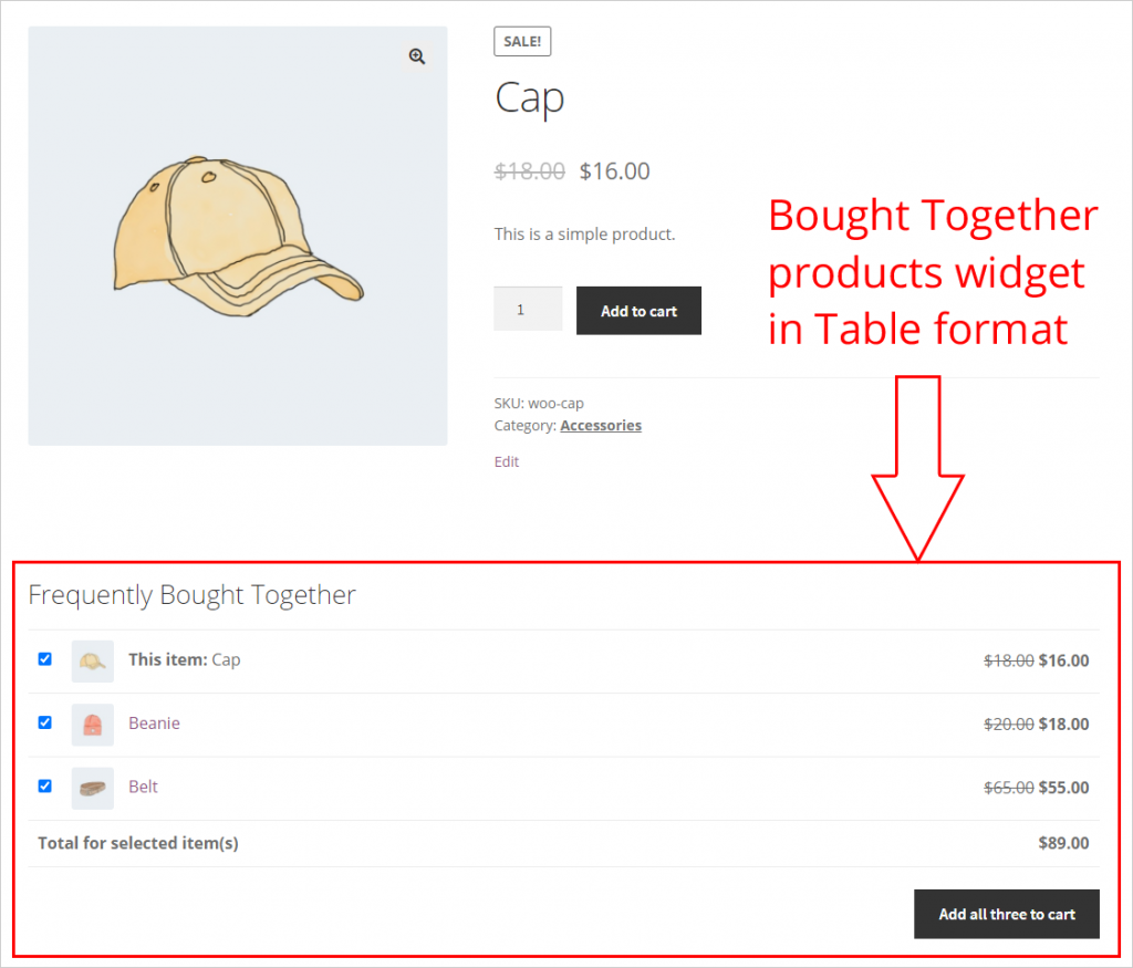 حزم منتجات WooCommerce