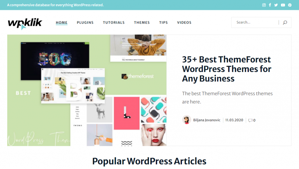 WordPress 博客