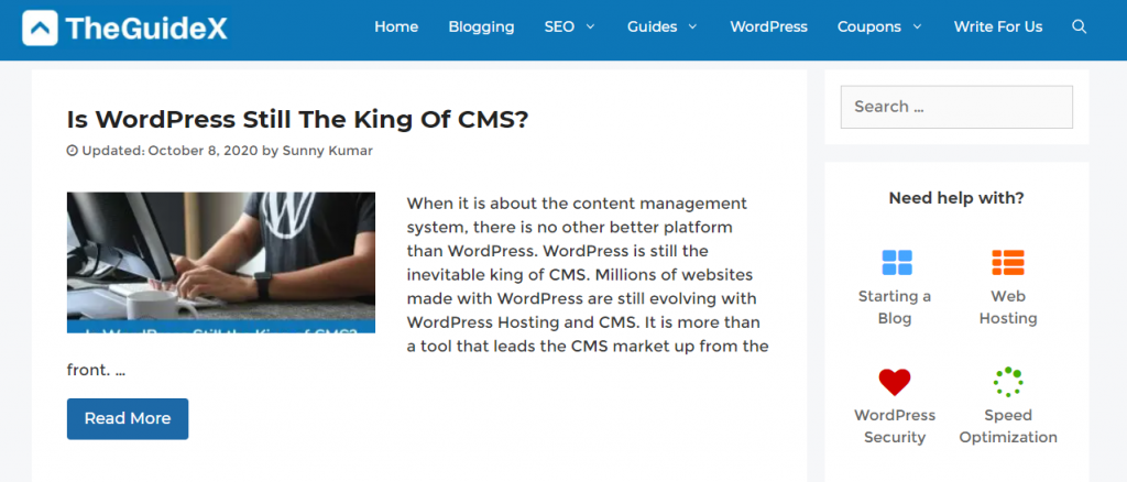 WordPress 博客
