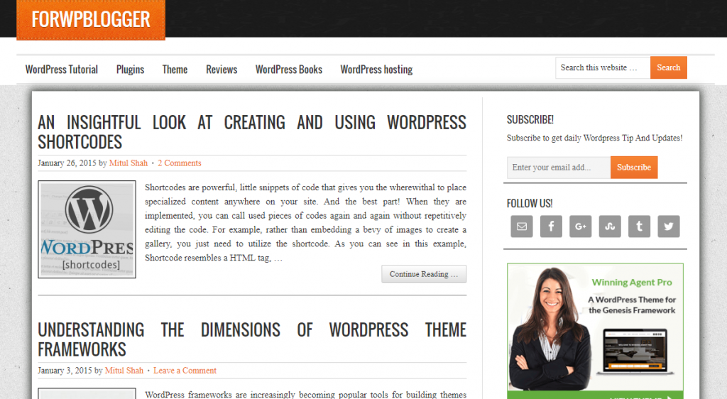 WordPress 博客