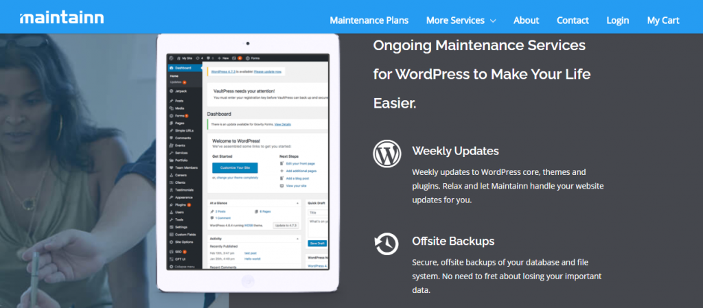 Penyedia Layanan Pemeliharaan WordPress