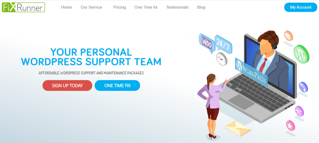 Penyedia Layanan Pemeliharaan WordPress