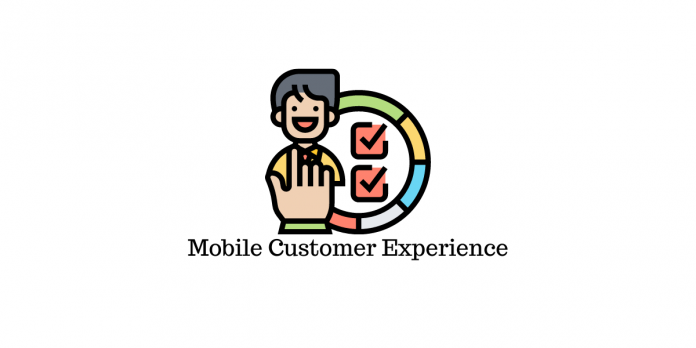 Experiência do cliente móvel Mobile customer experience