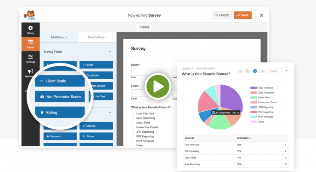 Plugins de sondage WordPress