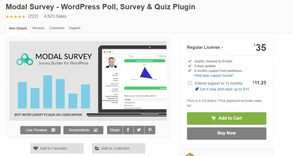 Plugins de sondage WordPress