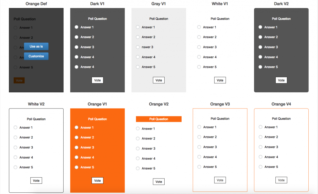 Plugins de sondage WordPress