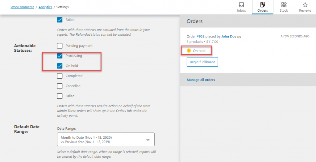 WooCommerce Analytics