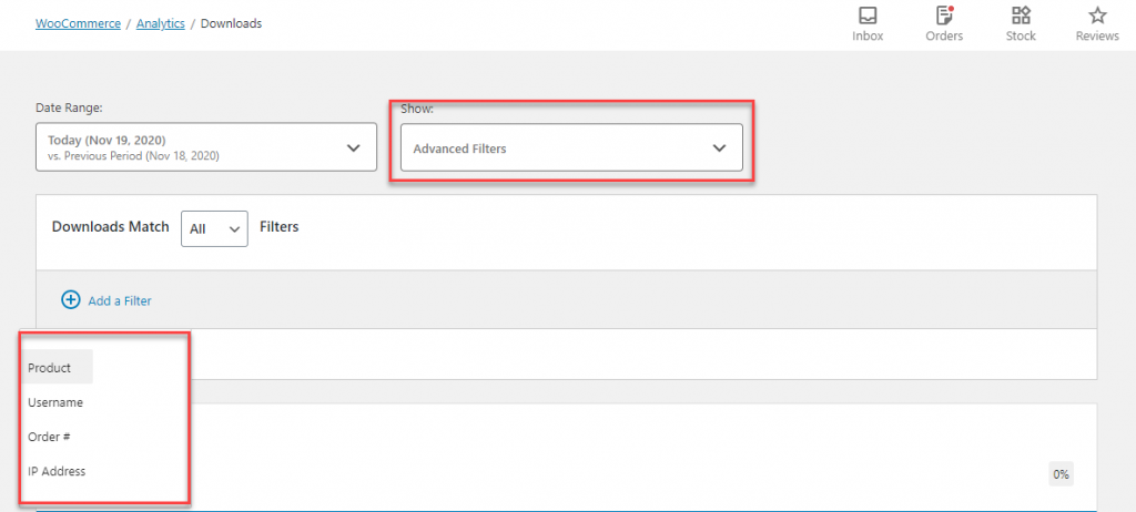 WooCommerce Analytics