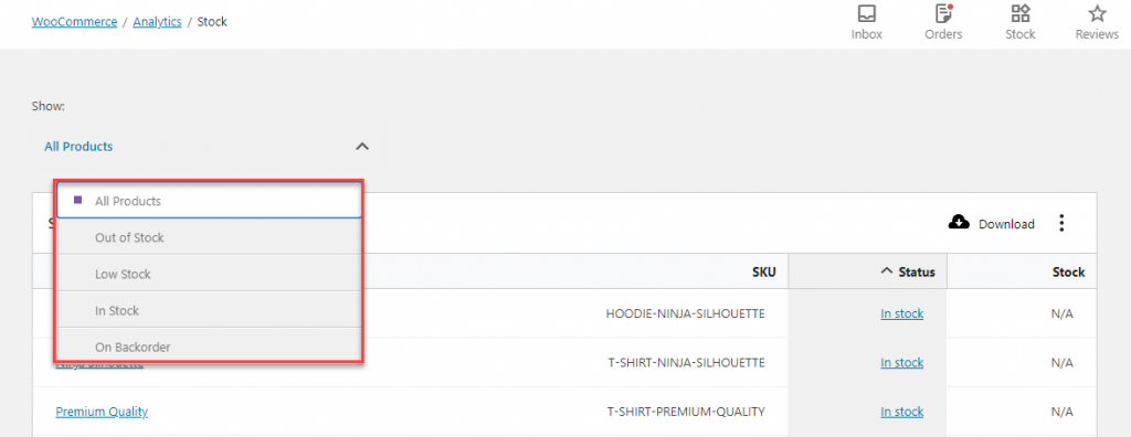 WooCommerce Analytics