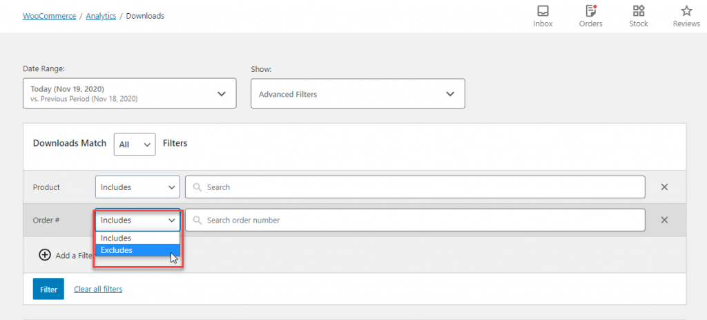 WooCommerce Analytics