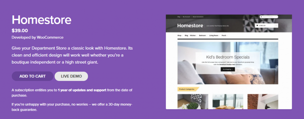 en iyi WooCommerce Vitrin Çocuk Temaları