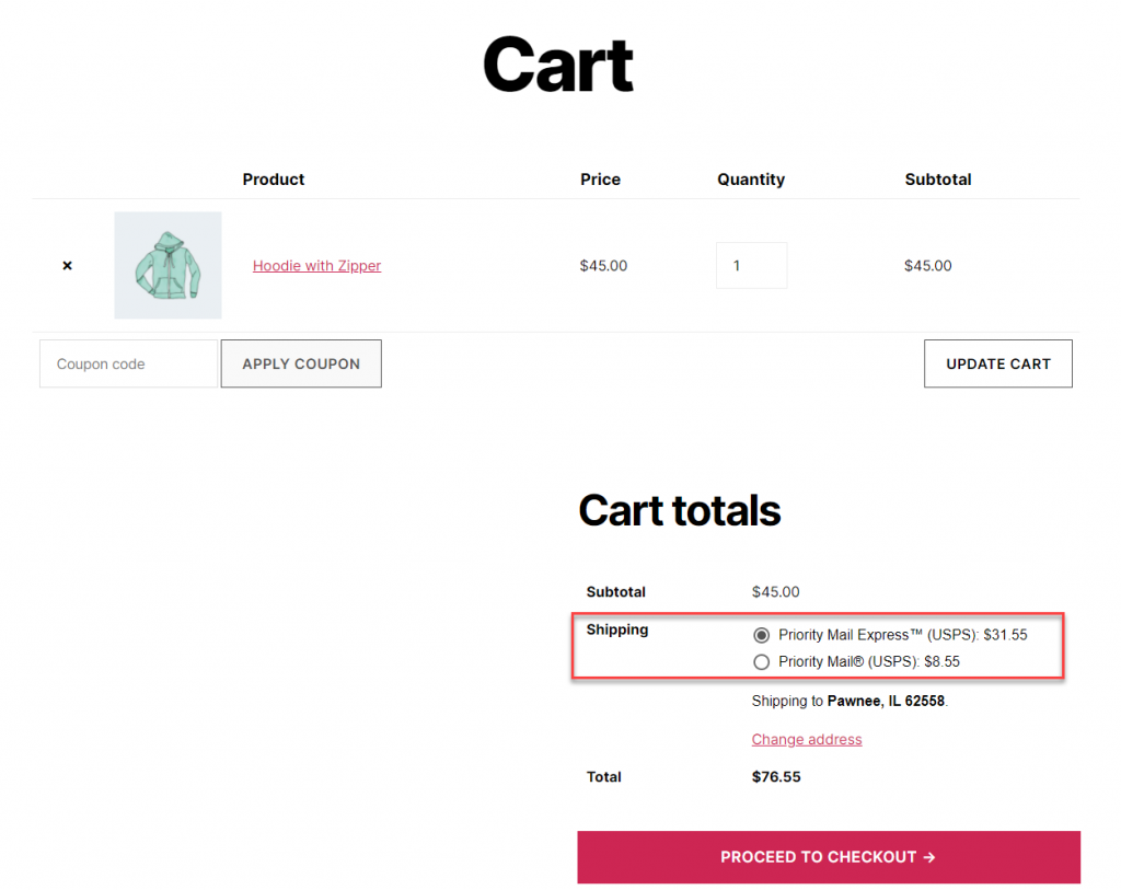 Cursuri de livrare WooCommerce