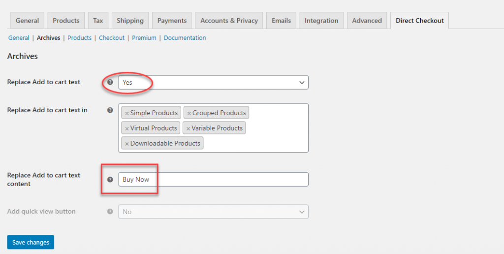 Direkter Checkout-Link für WooCommerce-Produkte