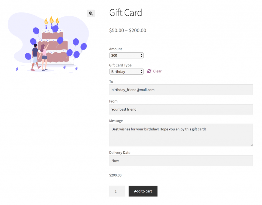Плагины подарочных сертификатов WooCommerce