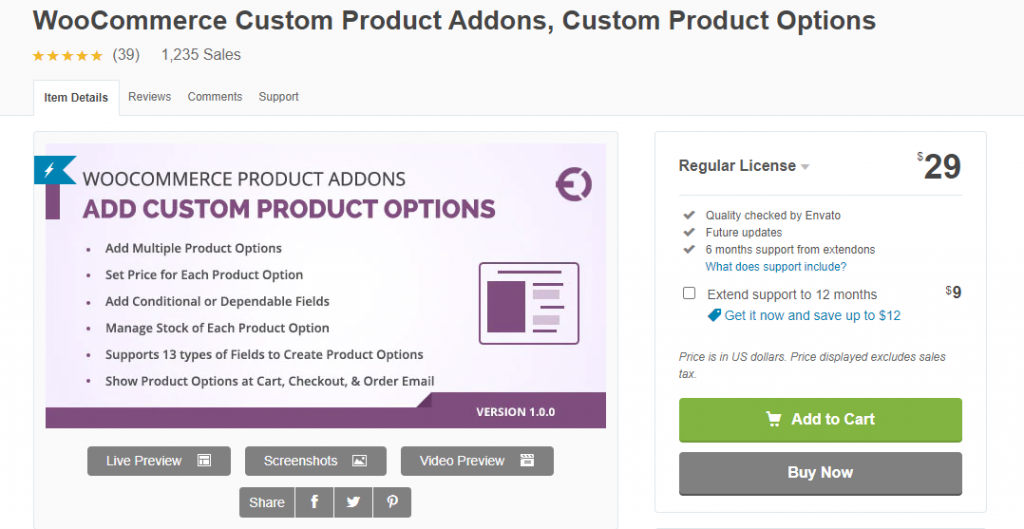 WooCommerce Ürün Eklentileri Eklentileri