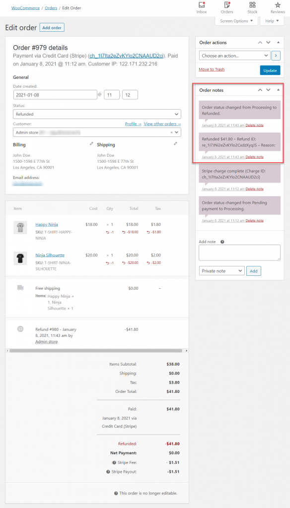 woocommerce geri ödemeleri yönet