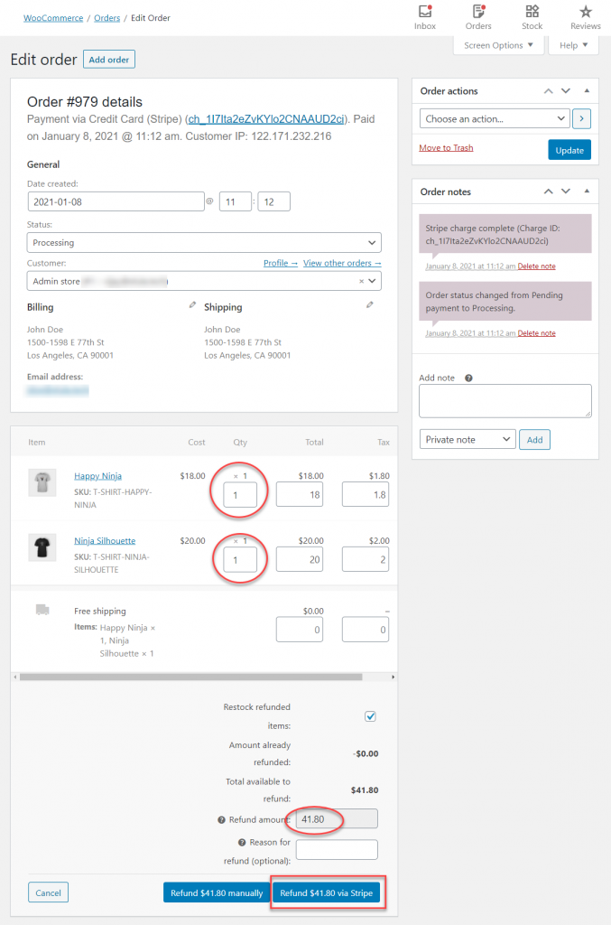 woocommerce geri ödemeleri yönet