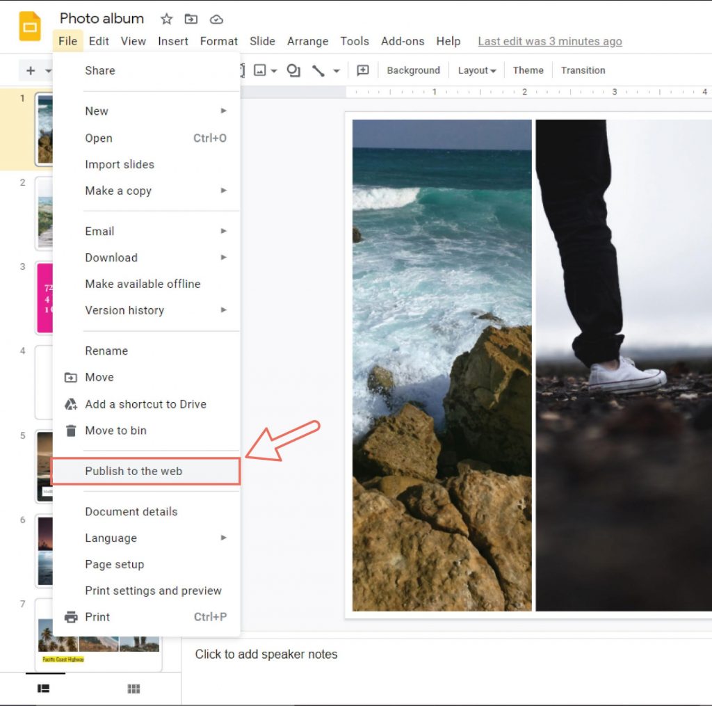WordPress'te Google Slayt Sunumları