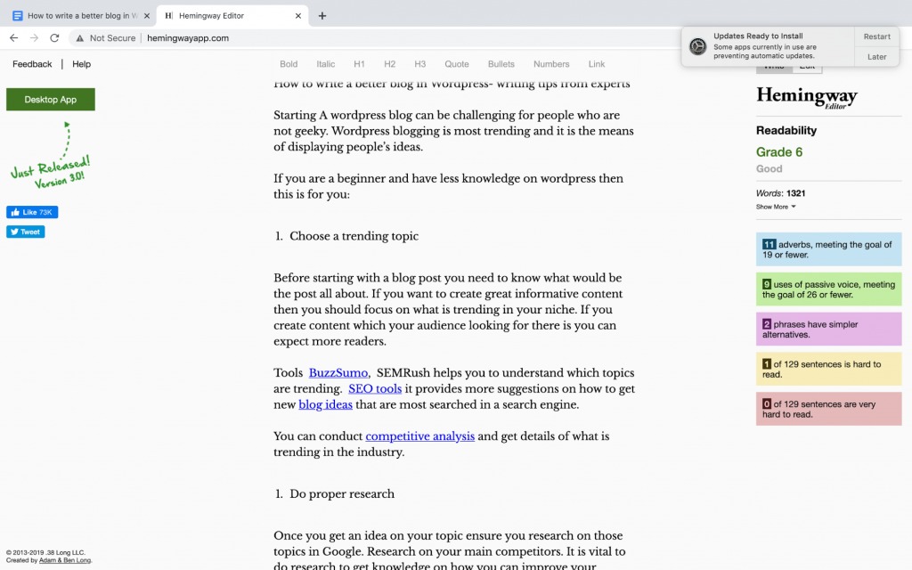 Escribe un mejor blog en WordPress