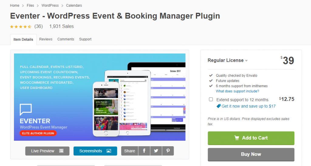 Biglietti WooCommerce